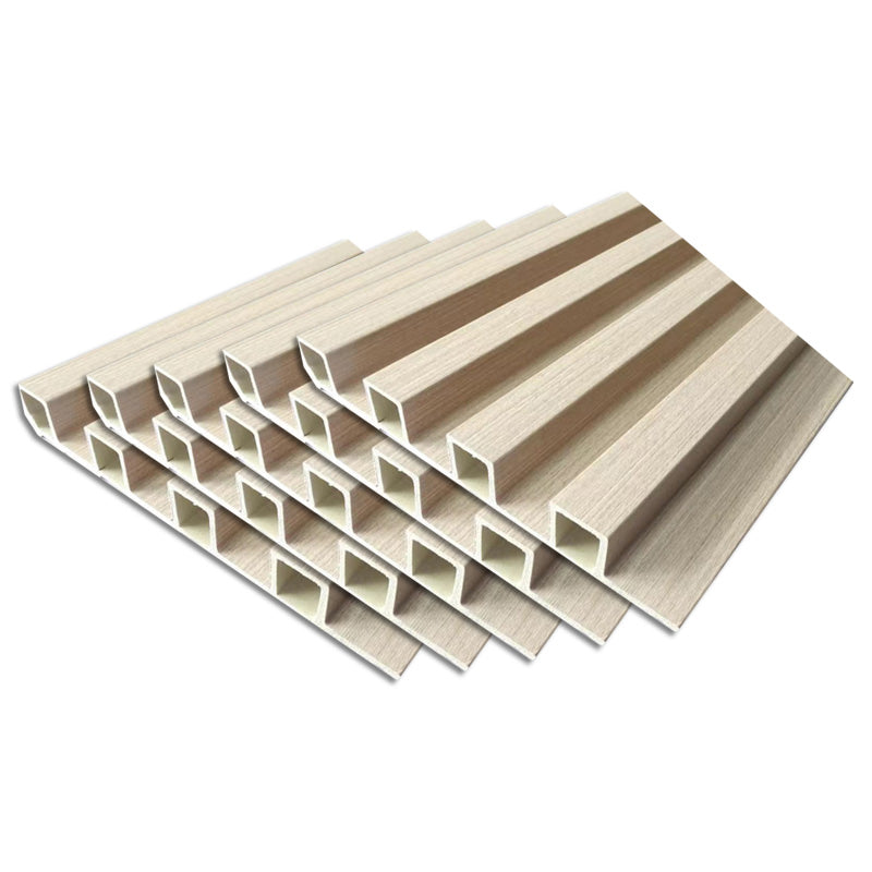 Paneles de madera modernos, tablones de madera para interiores de pared  lisa, juego de 5