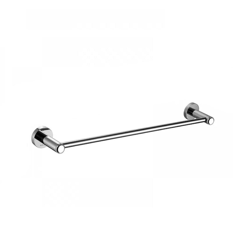 Modern Bathroom Hardware Bath Shelf Towel Bar Stainless Steel Bathroom Accessory Kit Towel Bar (Single Rod) Clearhalo 'Bathroom Hardware Sets' 'Bathroom Hardware' 'Bathroom Remodel & Bathroom Fixtures' 'bathroom_hardware_sets' 'Home Improvement' 'home_improvement' 'home_improvement_bathroom_hardware_sets' 6568424