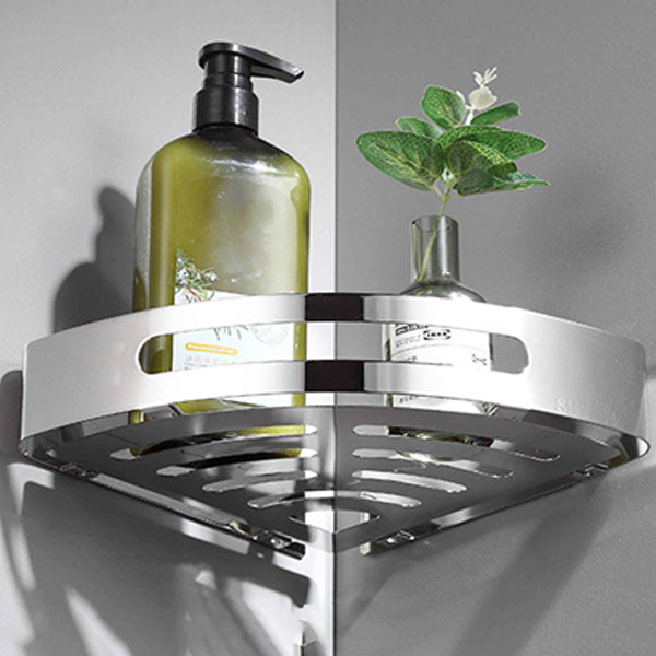 Modern Bathroom Hardware Bath Shelf Towel Bar Stainless Steel Bathroom Accessory Kit Clearhalo 'Bathroom Hardware Sets' 'Bathroom Hardware' 'Bathroom Remodel & Bathroom Fixtures' 'bathroom_hardware_sets' 'Home Improvement' 'home_improvement' 'home_improvement_bathroom_hardware_sets' 6568434