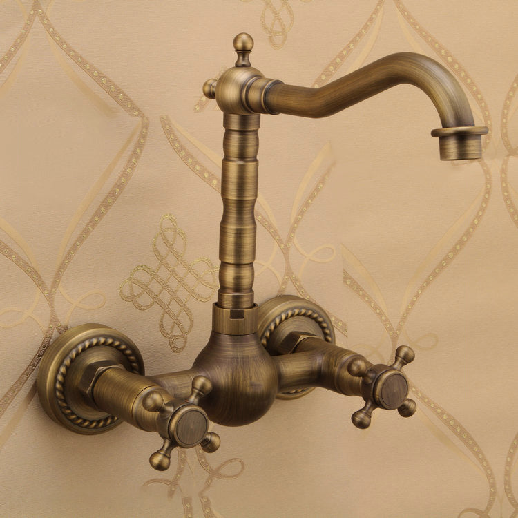 Traditional Wall Mounted Copper Claw Foot Tub Faucet Trim Low Arc Claw Foot Tub Faucet Brass High Arc Clearhalo 'Bathroom Remodel & Bathroom Fixtures' 'Bathtub Faucets' 'bathtub_faucets' 'Home Improvement' 'home_improvement' 'home_improvement_bathtub_faucets' 6577873