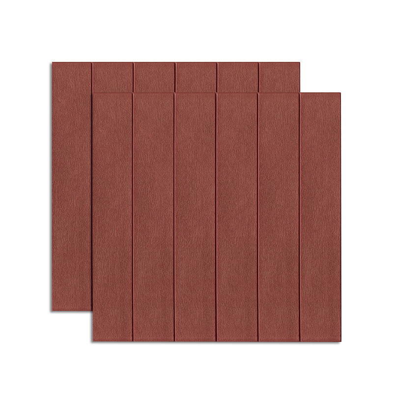 Modern Wood Paneling Smooth Wall Interior Wood Plank Set of 2 Dark Brown 0.2" Clearhalo 'Flooring 'Home Improvement' 'home_improvement' 'home_improvement_wall_paneling' 'Wall Paneling' 'wall_paneling' 'Walls & Ceilings' Walls and Ceiling' 6578665