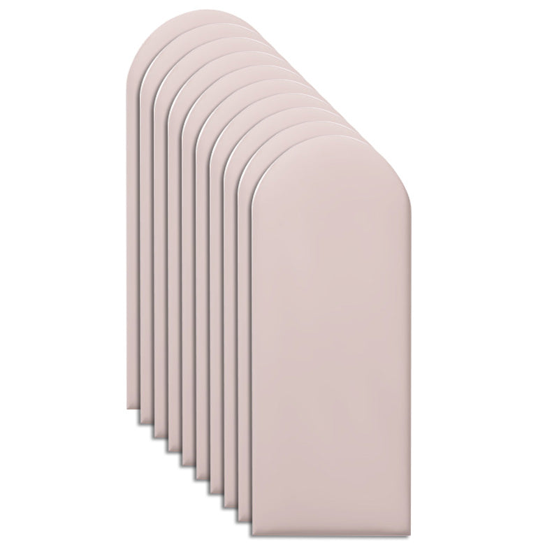 Modern Style Wainscoting Peel and Stick Wainscoting for Bedroom Pink Clearhalo 'Flooring 'Home Improvement' 'home_improvement' 'home_improvement_wall_paneling' 'Wall Paneling' 'wall_paneling' 'Walls & Ceilings' Walls and Ceiling' 6578688