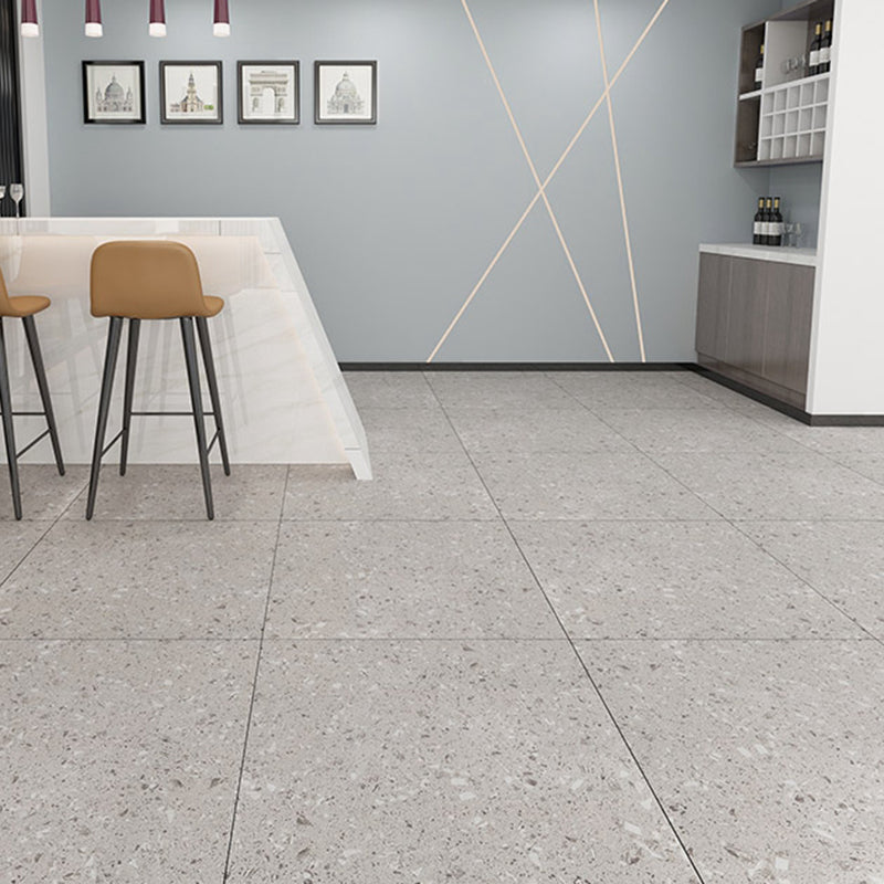 Square Gray Tile Stacked Stone Pattern Matte Floor Wall for Drawing Room Clearhalo 'Floor Tiles & Wall Tiles' 'floor_tiles_wall_tiles' 'Flooring 'Home Improvement' 'home_improvement' 'home_improvement_floor_tiles_wall_tiles' Walls and Ceiling' 6578745