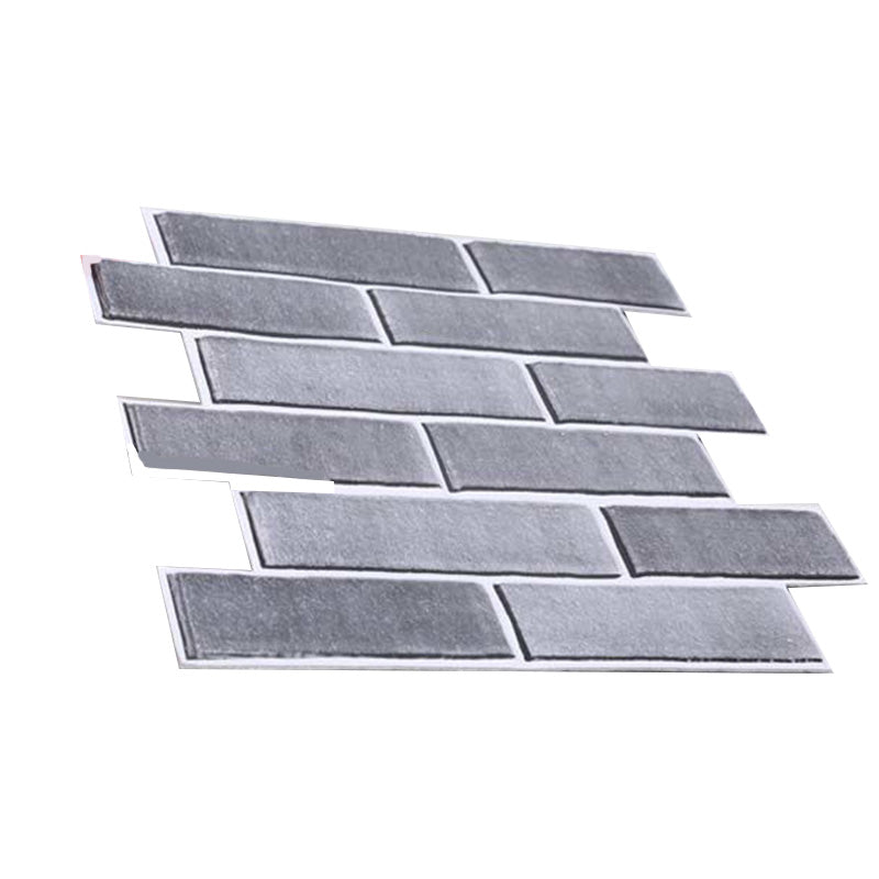 Industrial Wall Plank 3D Brick Bathroom Living Room Wall Panels Set of 5 Clearhalo 'Flooring 'Home Improvement' 'home_improvement' 'home_improvement_wall_paneling' 'Wall Paneling' 'wall_paneling' 'Walls & Ceilings' Walls and Ceiling' 6585739