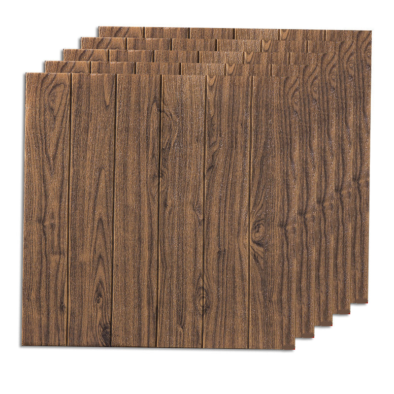 Industrial Wall Plank 3D Brick Bathroom Living Room Wall Panels Set of 50 Black Clearhalo 'Flooring 'Home Improvement' 'home_improvement' 'home_improvement_wall_paneling' 'Wall Paneling' 'wall_paneling' 'Walls & Ceilings' Walls and Ceiling' 6585747