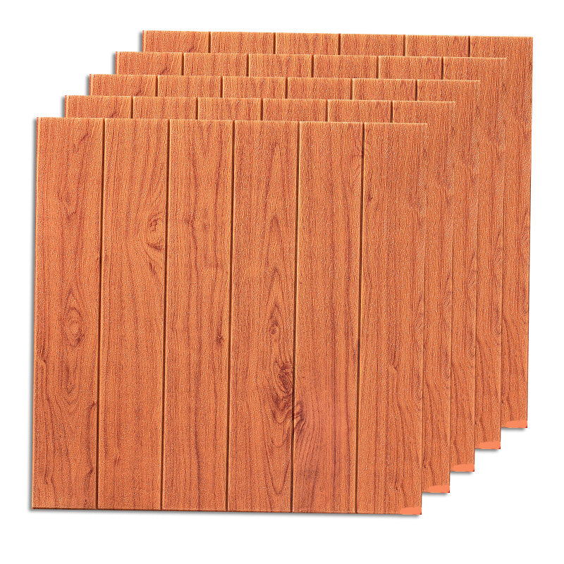 Industrial Wall Plank 3D Brick Bathroom Living Room Wall Panels Set of 50 Red Clearhalo 'Flooring 'Home Improvement' 'home_improvement' 'home_improvement_wall_paneling' 'Wall Paneling' 'wall_paneling' 'Walls & Ceilings' Walls and Ceiling' 6585761