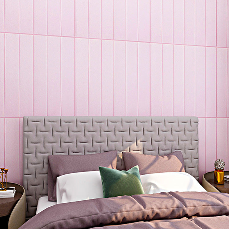 Industrial Wall Plank 3D Brick Bathroom Living Room Wall Panels Set of 50 Pink 150-Piece Set Clearhalo 'Flooring 'Home Improvement' 'home_improvement' 'home_improvement_wall_paneling' 'Wall Paneling' 'wall_paneling' 'Walls & Ceilings' Walls and Ceiling' 6585771