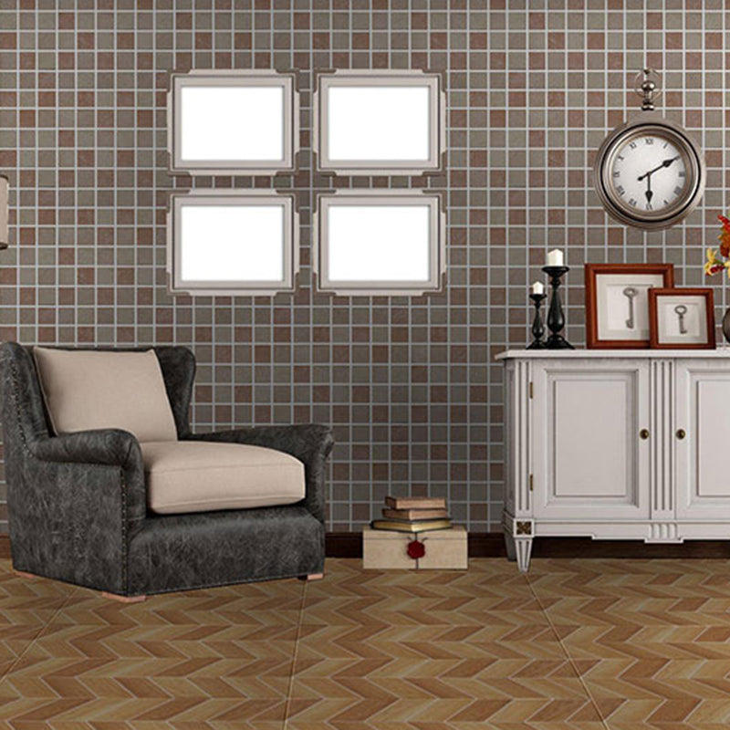 Grid Mosaic Sheet Wall & Floor Tile Mixed Material Outdoor Wall Tile Clearhalo 'Floor Tiles & Wall Tiles' 'floor_tiles_wall_tiles' 'Flooring 'Home Improvement' 'home_improvement' 'home_improvement_floor_tiles_wall_tiles' Walls and Ceiling' 6595414