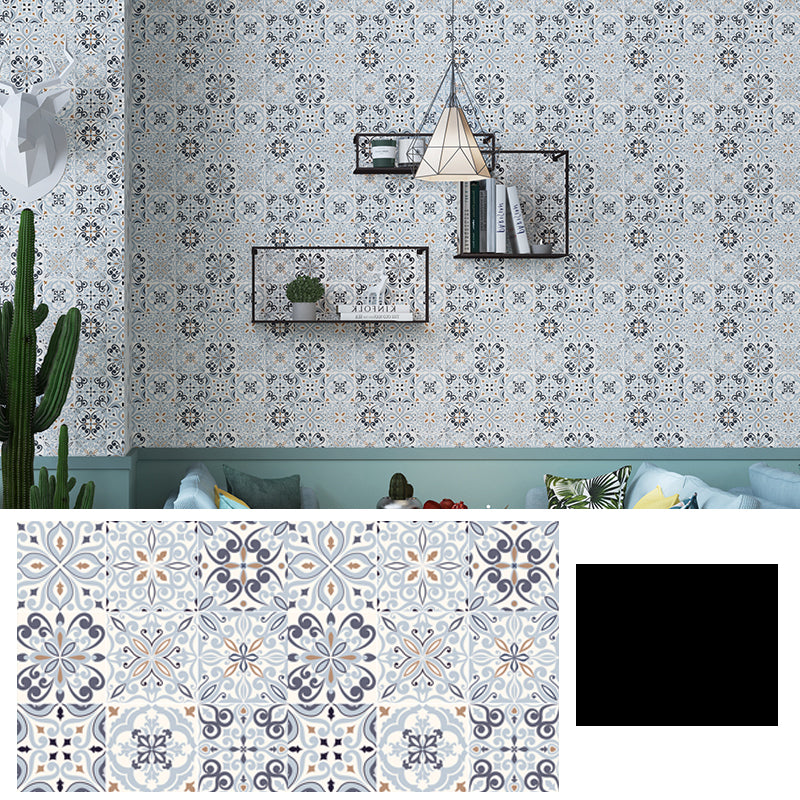 Modern Style Wallpaper Kitchen Single Tile Wallpaper with Rectangle Shape Clearhalo 'Flooring 'Home Improvement' 'home_improvement' 'home_improvement_peel_stick_blacksplash' 'Peel & Stick Backsplash Tile' 'peel_stick_blacksplash' 'Walls & Ceilings' Walls and Ceiling' 6595668