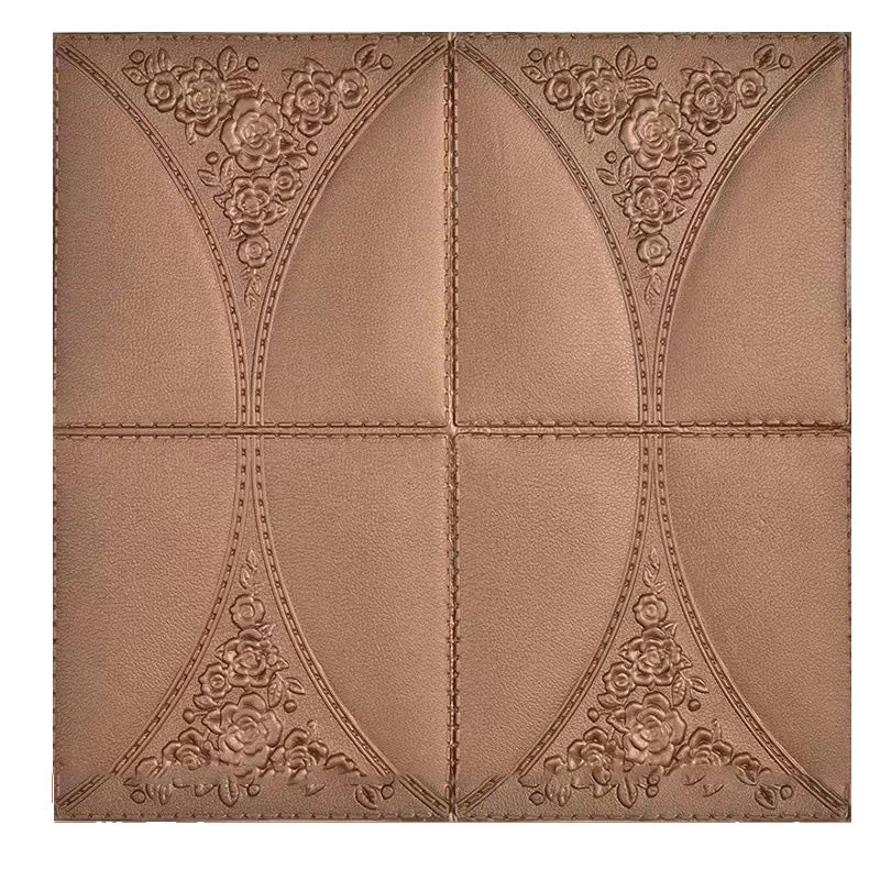Industrial Tin Backsplash Paneling PVC Smooth Wall Ceiling Panel Coppery Clearhalo 'Flooring 'Home Improvement' 'home_improvement' 'home_improvement_wall_paneling' 'Wall Paneling' 'wall_paneling' 'Walls & Ceilings' Walls and Ceiling' 6595760