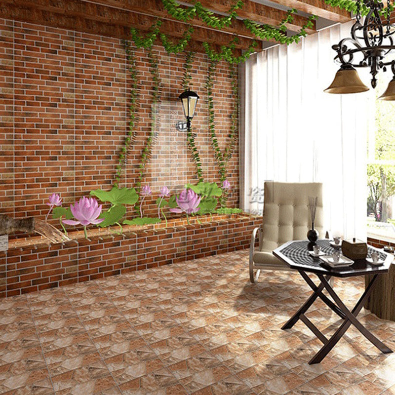 Vintage Brick Red Wall Tile Brick Joint Floor and Wall for Drawing Room Clearhalo 'Floor Tiles & Wall Tiles' 'floor_tiles_wall_tiles' 'Flooring 'Home Improvement' 'home_improvement' 'home_improvement_floor_tiles_wall_tiles' Walls and Ceiling' 6597778