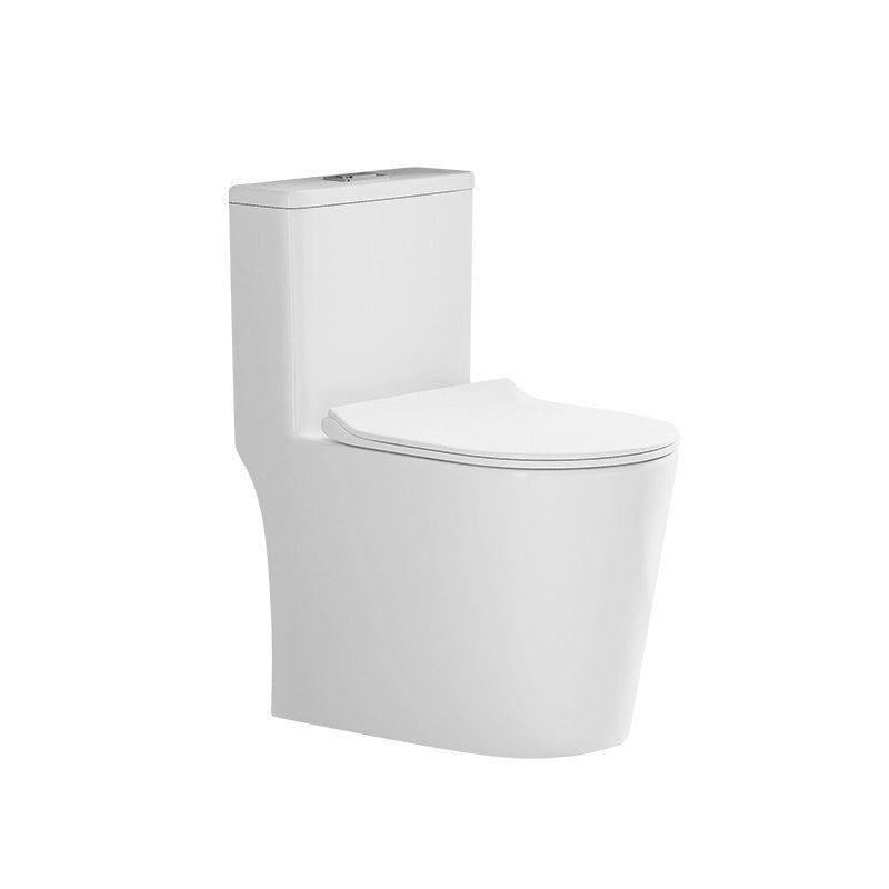 Traditional All-In-One Toilet Bowl Floor Mounted White Urine Toilet for Bathroom 17.7“ Clearhalo 'Bathroom Remodel & Bathroom Fixtures' 'Home Improvement' 'home_improvement' 'home_improvement_toilets' 'Toilets & Bidets' 'Toilets' 6611338
