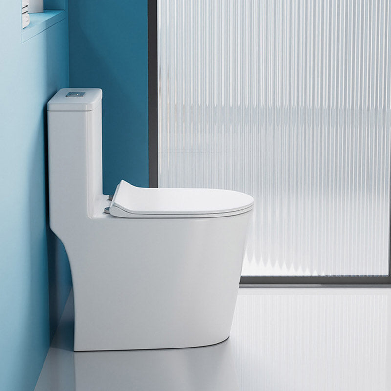 Traditional All-In-One Toilet Bowl Floor Mounted White Urine Toilet for Bathroom 10" Clearhalo 'Bathroom Remodel & Bathroom Fixtures' 'Home Improvement' 'home_improvement' 'home_improvement_toilets' 'Toilets & Bidets' 'Toilets' 6611339