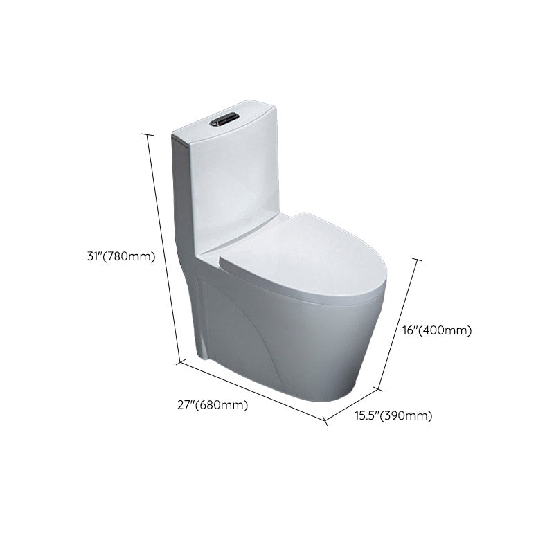 Traditional One Piece Toilet Bowl Floor Mounted White Urine Toilet for Bathroom Clearhalo 'Bathroom Remodel & Bathroom Fixtures' 'Home Improvement' 'home_improvement' 'home_improvement_toilets' 'Toilets & Bidets' 'Toilets' 6611372