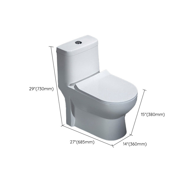 Traditional One Piece Toilet Bowl Floor Mounted White Urine Toilet for Bathroom Clearhalo 'Bathroom Remodel & Bathroom Fixtures' 'Home Improvement' 'home_improvement' 'home_improvement_toilets' 'Toilets & Bidets' 'Toilets' 6611374