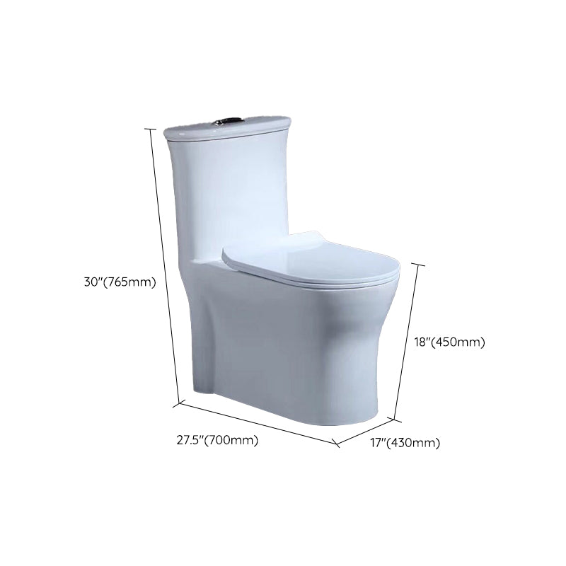 Traditional One Piece Toilet Bowl Floor Mounted White Urine Toilet for Bathroom Clearhalo 'Bathroom Remodel & Bathroom Fixtures' 'Home Improvement' 'home_improvement' 'home_improvement_toilets' 'Toilets & Bidets' 'Toilets' 6611494