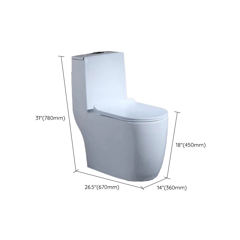 Traditional One Piece Toilet Bowl Floor Mounted White Urine Toilet for Bathroom Clearhalo 'Bathroom Remodel & Bathroom Fixtures' 'Home Improvement' 'home_improvement' 'home_improvement_toilets' 'Toilets & Bidets' 'Toilets' 6611495