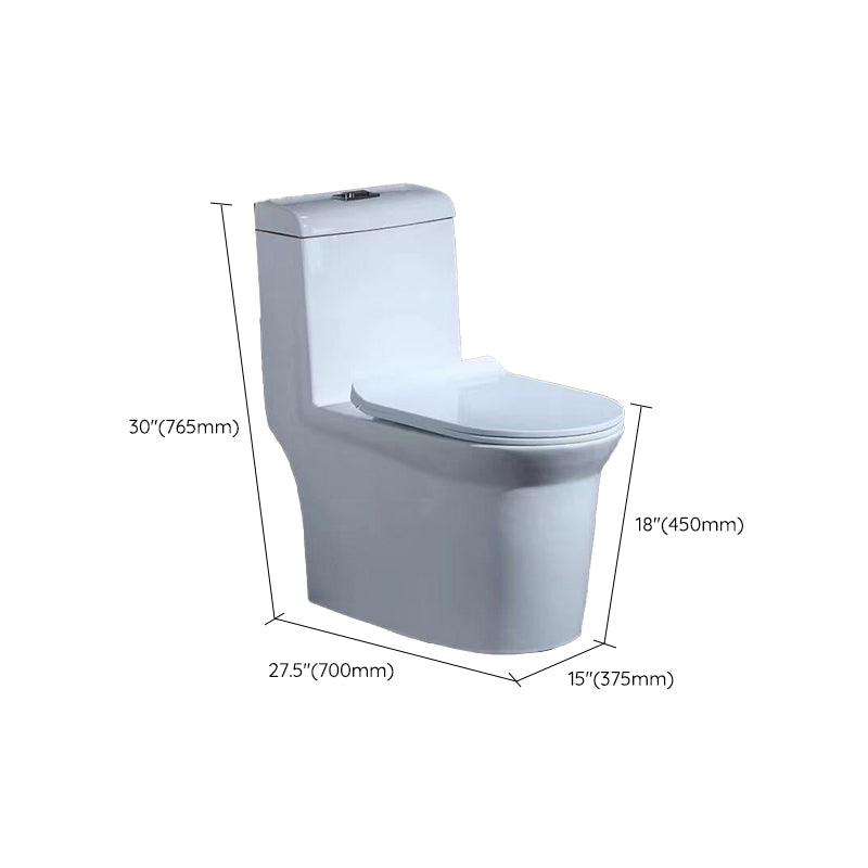 Traditional One Piece Toilet Bowl Floor Mounted White Urine Toilet for Bathroom Clearhalo 'Bathroom Remodel & Bathroom Fixtures' 'Home Improvement' 'home_improvement' 'home_improvement_toilets' 'Toilets & Bidets' 'Toilets' 6611496
