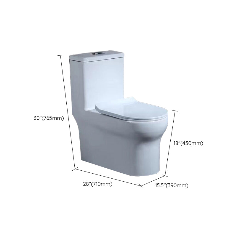 Traditional One Piece Toilet Bowl Floor Mounted White Urine Toilet for Bathroom Clearhalo 'Bathroom Remodel & Bathroom Fixtures' 'Home Improvement' 'home_improvement' 'home_improvement_toilets' 'Toilets & Bidets' 'Toilets' 6611497