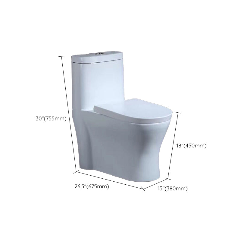 Traditional One Piece Toilet Bowl Floor Mounted White Urine Toilet for Bathroom Clearhalo 'Bathroom Remodel & Bathroom Fixtures' 'Home Improvement' 'home_improvement' 'home_improvement_toilets' 'Toilets & Bidets' 'Toilets' 6611501