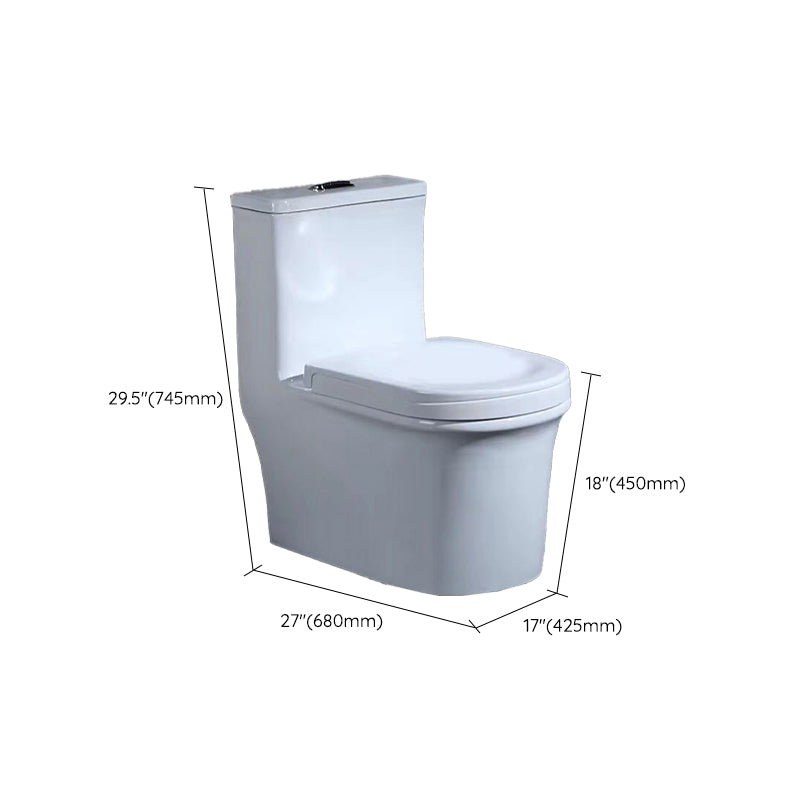 Traditional One Piece Toilet Bowl Floor Mounted White Urine Toilet for Bathroom Clearhalo 'Bathroom Remodel & Bathroom Fixtures' 'Home Improvement' 'home_improvement' 'home_improvement_toilets' 'Toilets & Bidets' 'Toilets' 6611502