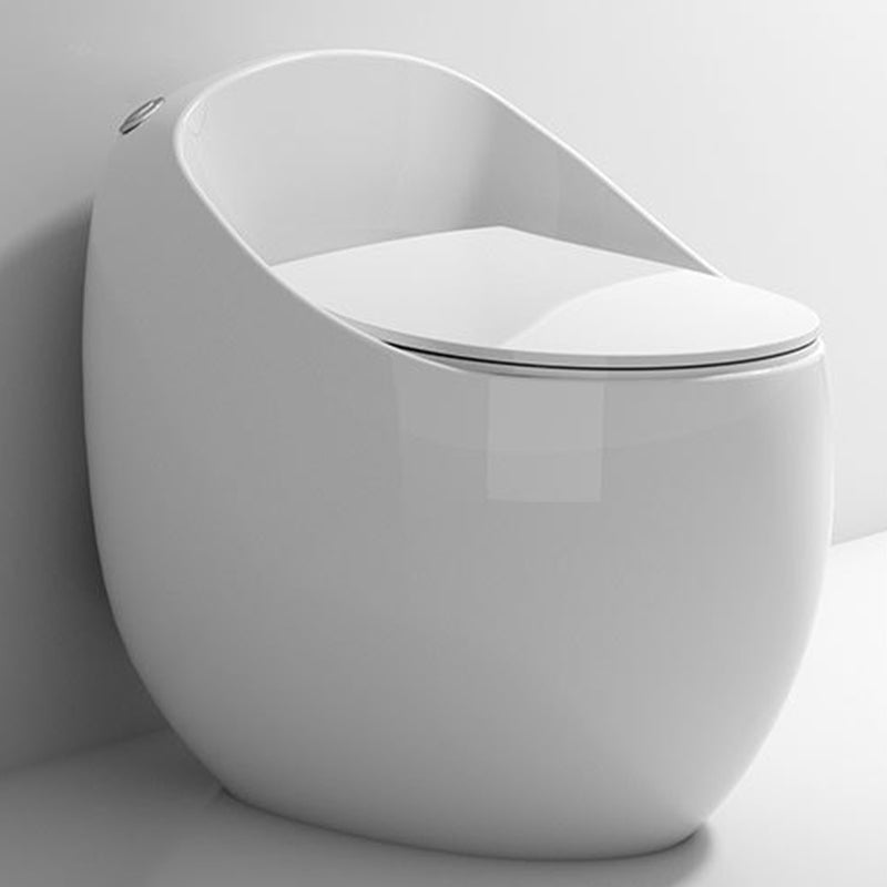 Contemporary All-In-One Toilet Bowl Floor Mounted Urine Toilet for Washroom Clearhalo 'Bathroom Remodel & Bathroom Fixtures' 'Home Improvement' 'home_improvement' 'home_improvement_toilets' 'Toilets & Bidets' 'Toilets' 6611555