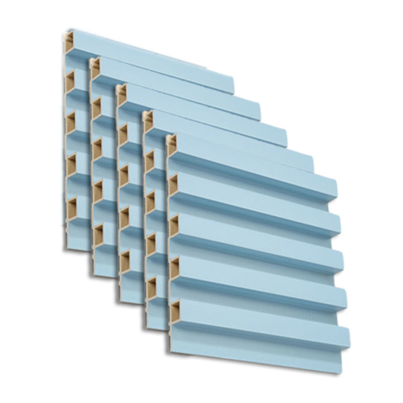 Modern Wall Plank PVC Staple Soundproof Shiplap Indoor Wall Ceiling Sky Blue Clearhalo 'Flooring 'Home Improvement' 'home_improvement' 'home_improvement_wall_paneling' 'Wall Paneling' 'wall_paneling' 'Walls & Ceilings' Walls and Ceiling' 6615864