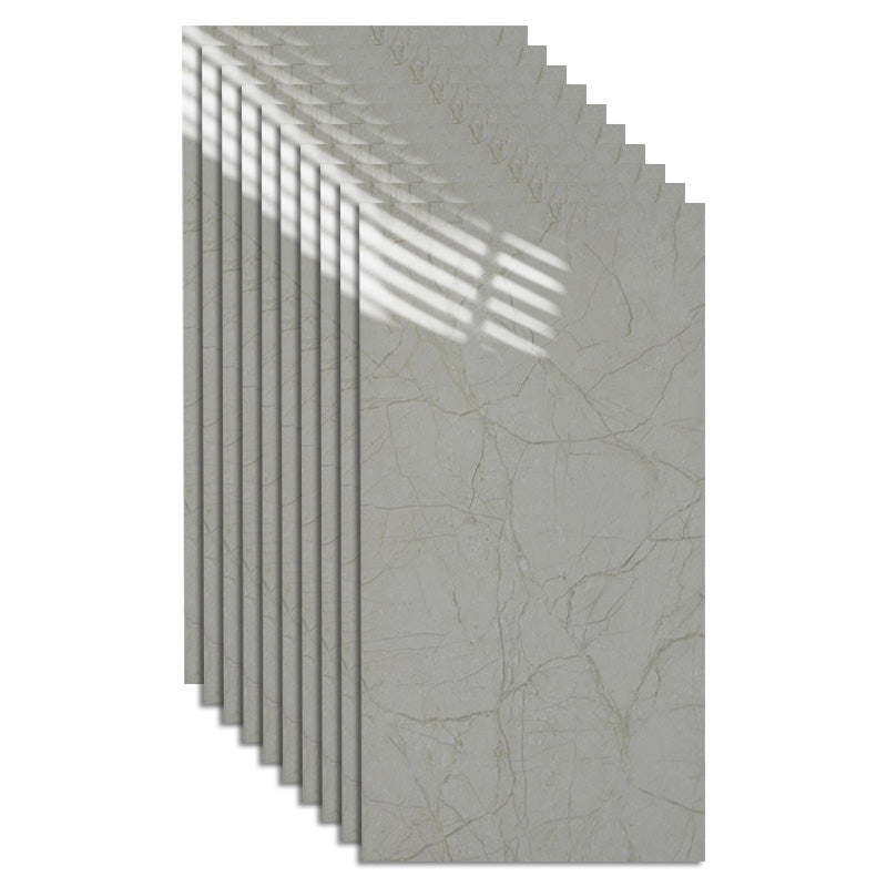 12" x 24" Singular Tile Mixed Material Rectangular Wall Tile Light Gray Clearhalo 'Floor Tiles & Wall Tiles' 'floor_tiles_wall_tiles' 'Flooring 'Home Improvement' 'home_improvement' 'home_improvement_floor_tiles_wall_tiles' Walls and Ceiling' 6616702