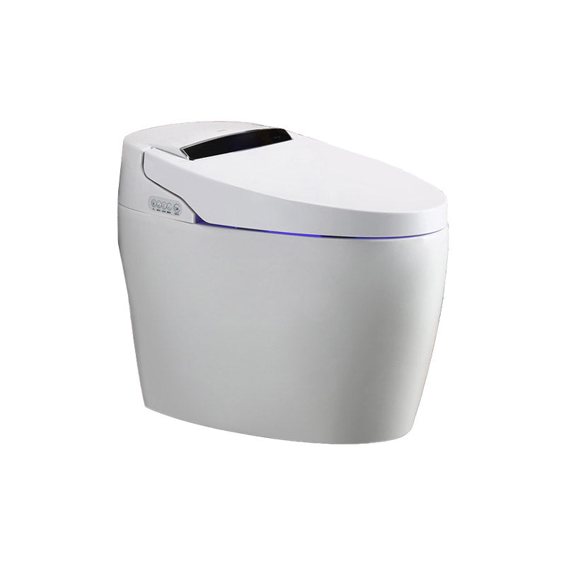 Contemporary One-Piece Toilet Bowl Floor Mounted White Urine Toilet for Washroom Dryer Not Included (Standard) Clearhalo 'Bathroom Remodel & Bathroom Fixtures' 'Home Improvement' 'home_improvement' 'home_improvement_toilets' 'Toilets & Bidets' 'Toilets' 6623937