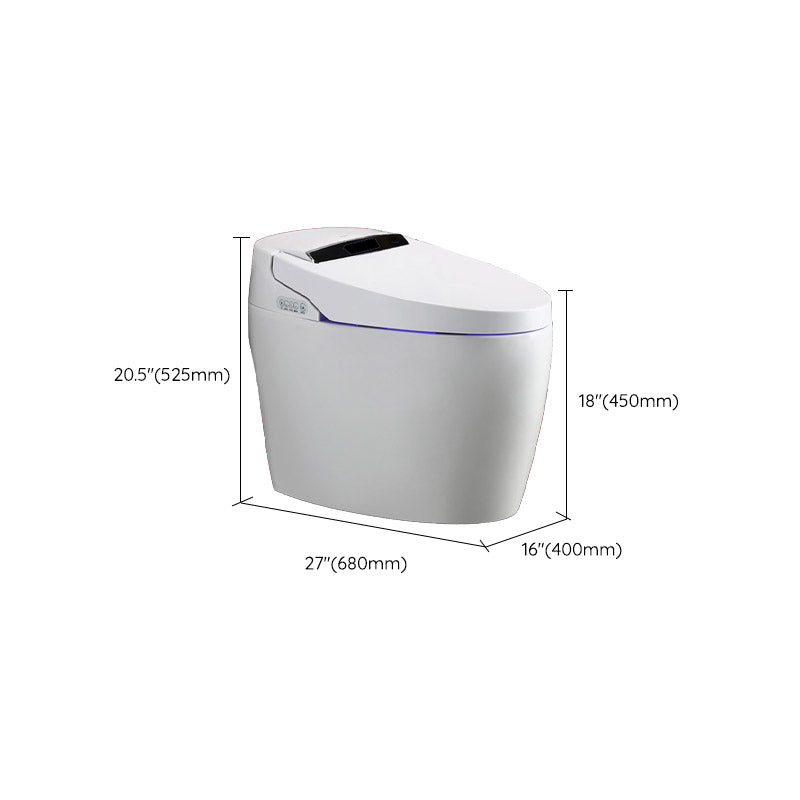 Contemporary One-Piece Toilet Bowl Floor Mounted White Urine Toilet for Washroom Clearhalo 'Bathroom Remodel & Bathroom Fixtures' 'Home Improvement' 'home_improvement' 'home_improvement_toilets' 'Toilets & Bidets' 'Toilets' 6623950