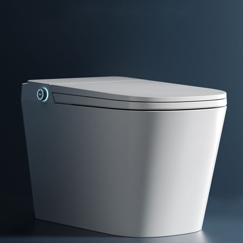 Modern One Piece Toilet Bowl Floor Mounted Urine Toilet with Concealed Tank for Bathroom Foot Touch Flush (Standard Configuration) 16" Clearhalo 'Bathroom Remodel & Bathroom Fixtures' 'Home Improvement' 'home_improvement' 'home_improvement_toilets' 'Toilets & Bidets' 'Toilets' 6624111