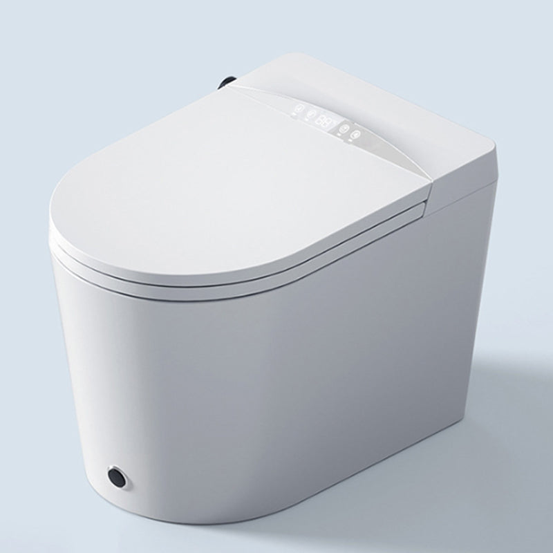 Modern One Piece Toilet Floor Mounted Urine Toilet with Concealed Tank for Bathroom White Splash Proof (Upgrade Configuration) 12" Clearhalo 'Bathroom Remodel & Bathroom Fixtures' 'Home Improvement' 'home_improvement' 'home_improvement_toilets' 'Toilets & Bidets' 'Toilets' 6624127