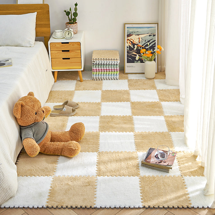 Basic Carpet Tile Level Loop Interlocking Carpet Floor Tile for Bedroom Clearhalo 'Carpet Tiles & Carpet Squares' 'carpet_tiles_carpet_squares' 'Flooring 'Home Improvement' 'home_improvement' 'home_improvement_carpet_tiles_carpet_squares' Walls and Ceiling' 6628098