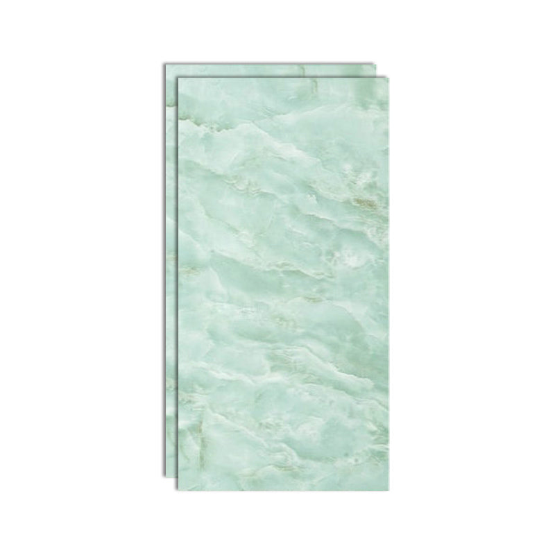 Wall Floor Tile Wallpaper Marble Pattern Waterproof Wall Tile Green Clearhalo 'Flooring 'Home Improvement' 'home_improvement' 'home_improvement_peel_stick_blacksplash' 'Peel & Stick Backsplash Tile' 'peel_stick_blacksplash' 'Walls & Ceilings' Walls and Ceiling' 6628216