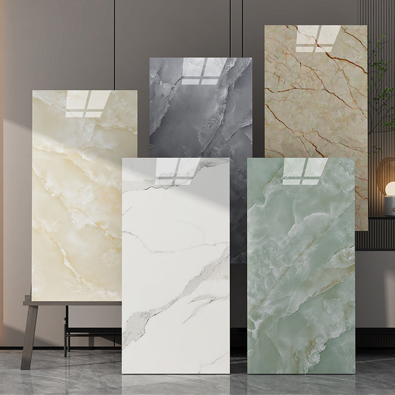 Wall Floor Tile Wallpaper Marble Pattern Waterproof Wall Tile Clearhalo 'Flooring 'Home Improvement' 'home_improvement' 'home_improvement_peel_stick_blacksplash' 'Peel & Stick Backsplash Tile' 'peel_stick_blacksplash' 'Walls & Ceilings' Walls and Ceiling' 6628218