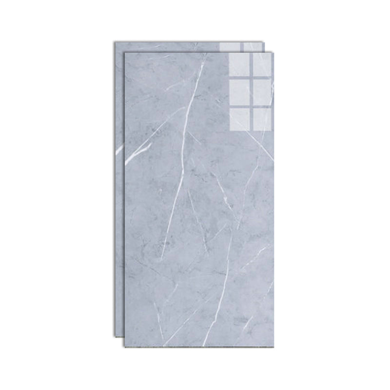 Wall Floor Tile Wallpaper Marble Pattern Waterproof Wall Tile Textured Silver Clearhalo 'Flooring 'Home Improvement' 'home_improvement' 'home_improvement_peel_stick_blacksplash' 'Peel & Stick Backsplash Tile' 'peel_stick_blacksplash' 'Walls & Ceilings' Walls and Ceiling' 6628244