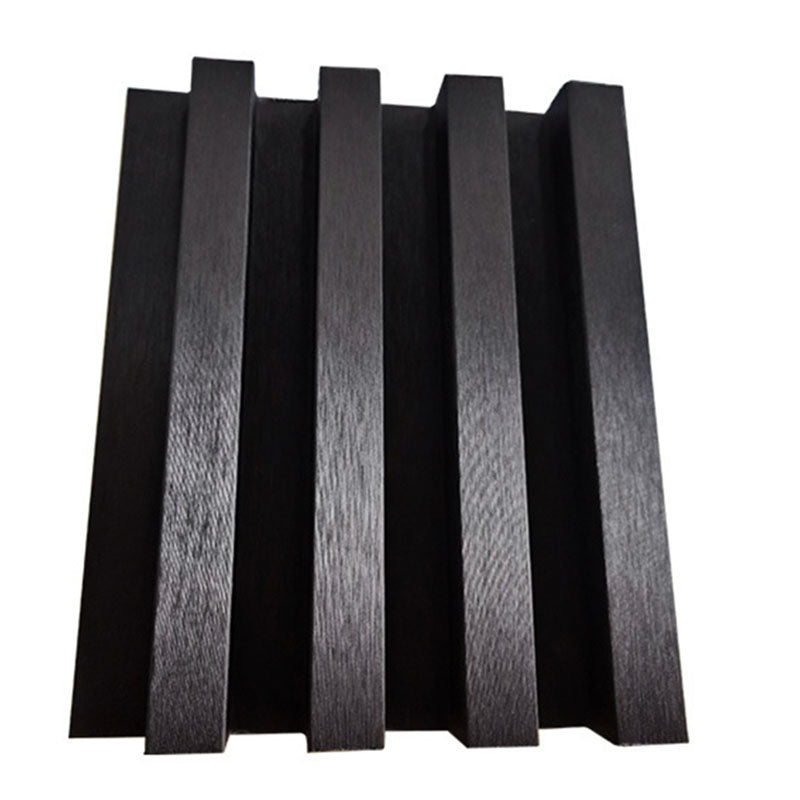 Modern Wooden Wall Paneling Glue Down Waterproof Living Room Wall Panel Black Clearhalo 'Flooring 'Home Improvement' 'home_improvement' 'home_improvement_wall_paneling' 'Wall Paneling' 'wall_paneling' 'Walls & Ceilings' Walls and Ceiling' 6628408
