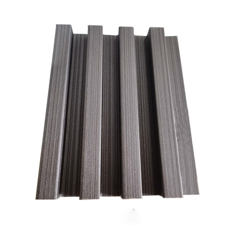Modern Wooden Wall Paneling Glue Down Waterproof Living Room Wall Panel Dark Gray Clearhalo 'Flooring 'Home Improvement' 'home_improvement' 'home_improvement_wall_paneling' 'Wall Paneling' 'wall_paneling' 'Walls & Ceilings' Walls and Ceiling' 6628415