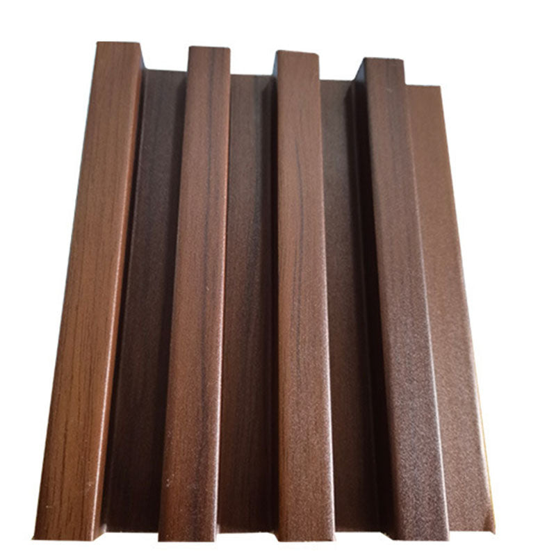 Modern Wooden Wall Paneling Glue Down Waterproof Living Room Wall Panel Walnut Clearhalo 'Flooring 'Home Improvement' 'home_improvement' 'home_improvement_wall_paneling' 'Wall Paneling' 'wall_paneling' 'Walls & Ceilings' Walls and Ceiling' 6628431