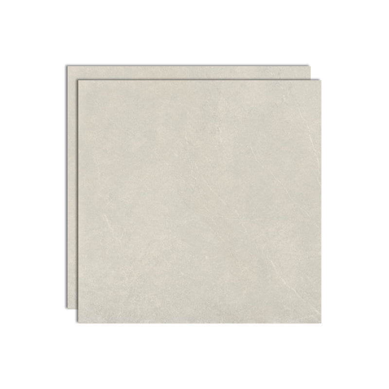 Rectangular Ceramic Matte Singular Tile No Pattern Bathroom Floor Light Gray 31"L x 31"W x 0.4"H Clearhalo 'Floor Tiles & Wall Tiles' 'floor_tiles_wall_tiles' 'Flooring 'Home Improvement' 'home_improvement' 'home_improvement_floor_tiles_wall_tiles' Walls and Ceiling' 6628559