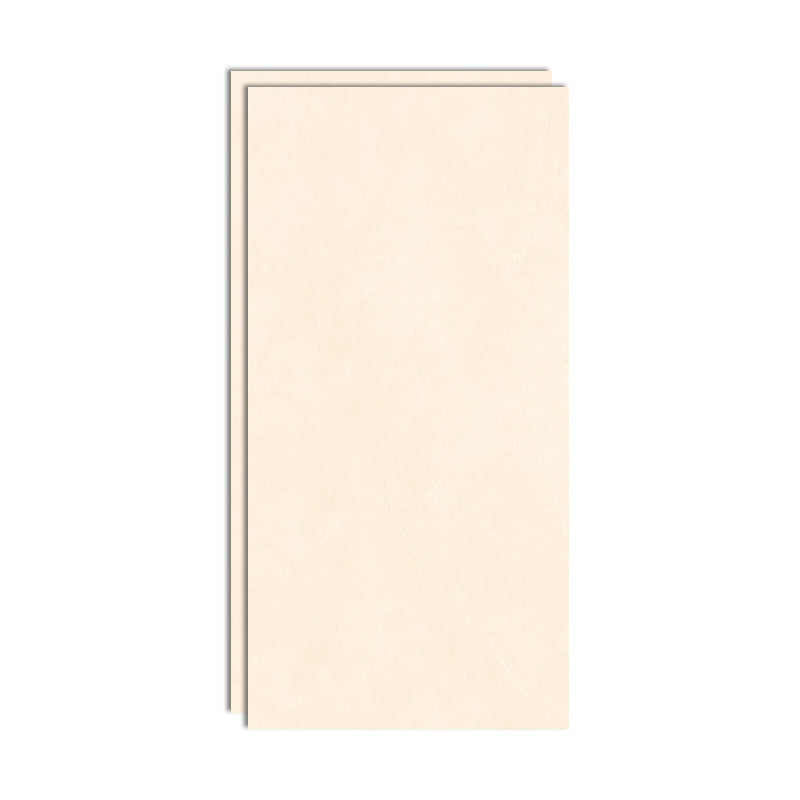 Rectangular Ceramic Matte Singular Tile No Pattern Bathroom Floor Beige 24"L x 47"W x 0.4"H Clearhalo 'Floor Tiles & Wall Tiles' 'floor_tiles_wall_tiles' 'Flooring 'Home Improvement' 'home_improvement' 'home_improvement_floor_tiles_wall_tiles' Walls and Ceiling' 6628586