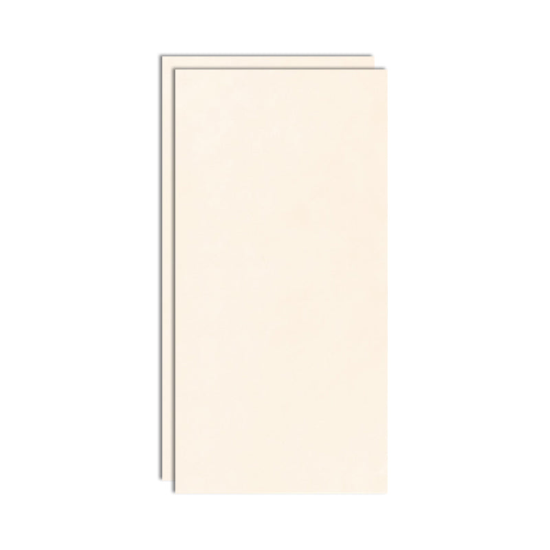 Rectangular Ceramic Matte Singular Tile No Pattern Bathroom Floor Beige 24"L x 47"W x 0.4"H 40 Pieces Clearhalo 'Floor Tiles & Wall Tiles' 'floor_tiles_wall_tiles' 'Flooring 'Home Improvement' 'home_improvement' 'home_improvement_floor_tiles_wall_tiles' Walls and Ceiling' 6628588