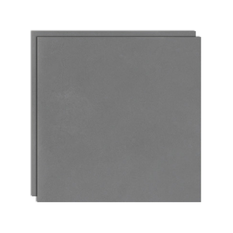 Rectangular Ceramic Matte Singular Tile No Pattern Bathroom Floor Grey 31"L x 31"W x 0.4"H Clearhalo 'Floor Tiles & Wall Tiles' 'floor_tiles_wall_tiles' 'Flooring 'Home Improvement' 'home_improvement' 'home_improvement_floor_tiles_wall_tiles' Walls and Ceiling' 6628595