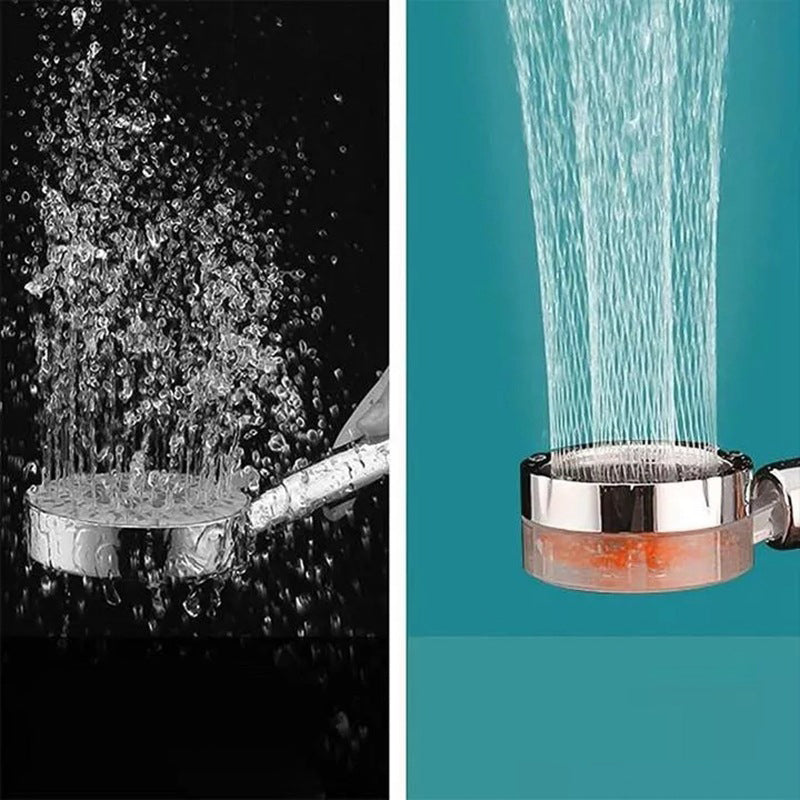 Contemporary Handheld Shower Head with Katalyst Adjustable Shower Heads Clearhalo 'Bathroom Remodel & Bathroom Fixtures' 'Home Improvement' 'home_improvement' 'home_improvement_shower_heads' 'Shower Heads' 'shower_heads' 'Showers & Bathtubs Plumbing' 'Showers & Bathtubs' 6628925