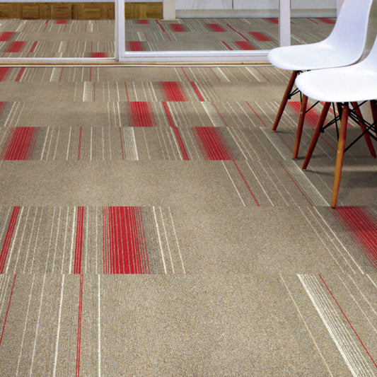 Office Level Loop Carpet Tile Multi-Color Fade Resistant Loose Lay Indoor Carpet Tiles Clearhalo 'Carpet Tiles & Carpet Squares' 'carpet_tiles_carpet_squares' 'Flooring 'Home Improvement' 'home_improvement' 'home_improvement_carpet_tiles_carpet_squares' Walls and Ceiling' 6643486