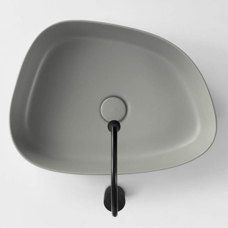 Modern Vessel Bathroom Sink Porcelain Specialty Shut-Off Valve Included Basin Sink Clearhalo 'Bathroom Remodel & Bathroom Fixtures' 'Bathroom Sinks & Faucet Components' 'Bathroom Sinks' 'bathroom_sink' 'Home Improvement' 'home_improvement' 'home_improvement_bathroom_sink' 6644153