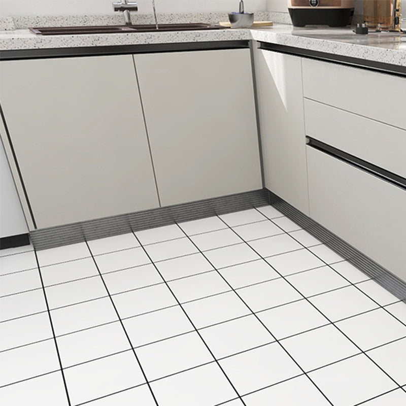 Modern PVC Flooring Peel and Stick Geometric Printed Vinyl Floor Planks White Clearhalo 'Flooring 'Home Improvement' 'home_improvement' 'home_improvement_vinyl_flooring' 'Vinyl Flooring' 'vinyl_flooring' Walls and Ceiling' 6644294