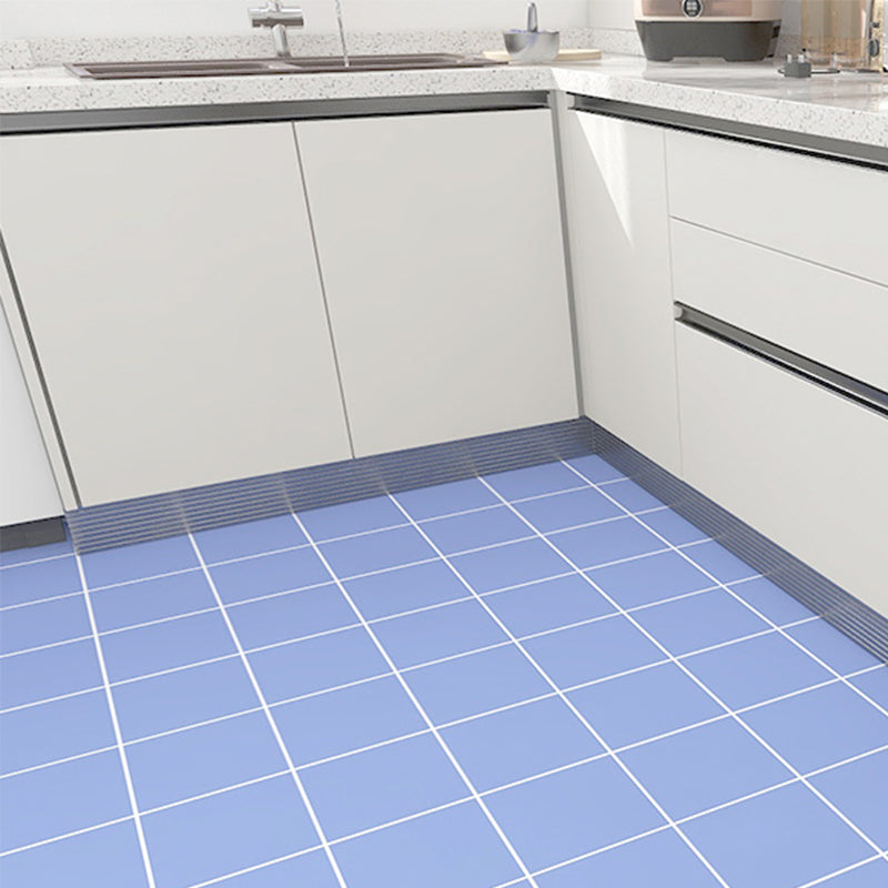Modern PVC Flooring Peel and Stick Geometric Printed Vinyl Floor Planks Blue Clearhalo 'Flooring 'Home Improvement' 'home_improvement' 'home_improvement_vinyl_flooring' 'Vinyl Flooring' 'vinyl_flooring' Walls and Ceiling' 6644296