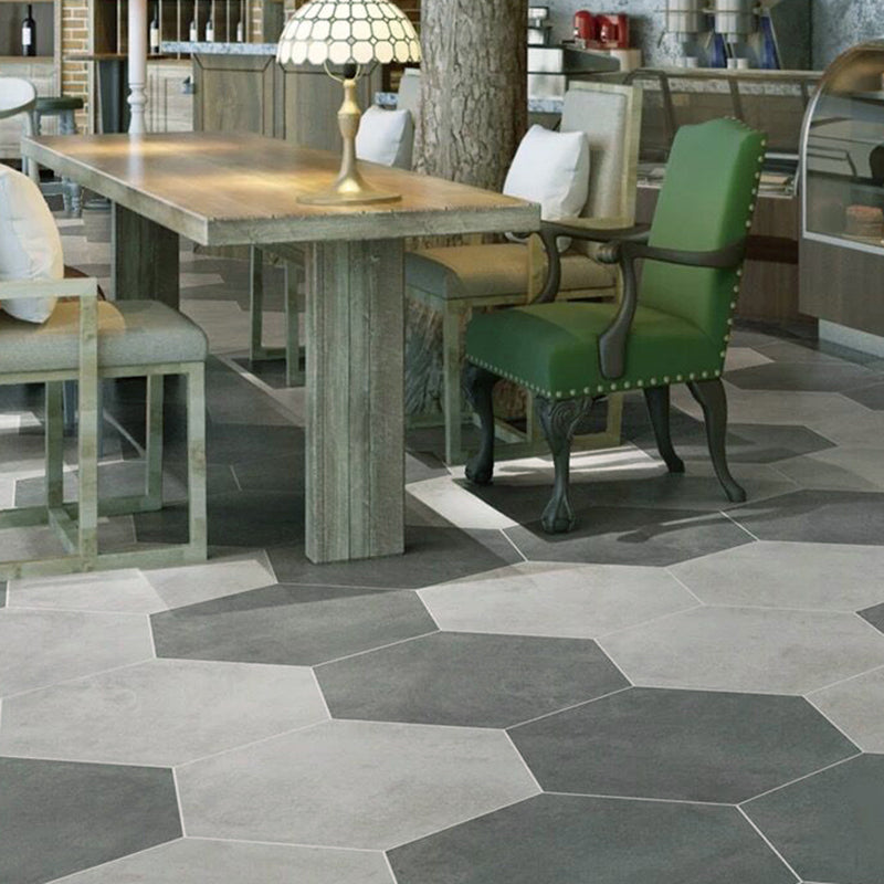 Modern Style Indoor Tile Hexagon Living Room Floor and Wall Tile Clearhalo 'Floor Tiles & Wall Tiles' 'floor_tiles_wall_tiles' 'Flooring 'Home Improvement' 'home_improvement' 'home_improvement_floor_tiles_wall_tiles' Walls and Ceiling' 6646040