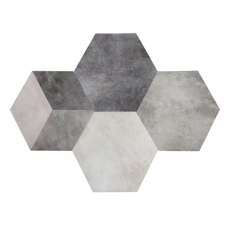 Modern Style Indoor Tile Hexagon Living Room Floor and Wall Tile Clearhalo 'Floor Tiles & Wall Tiles' 'floor_tiles_wall_tiles' 'Flooring 'Home Improvement' 'home_improvement' 'home_improvement_floor_tiles_wall_tiles' Walls and Ceiling' 6646043